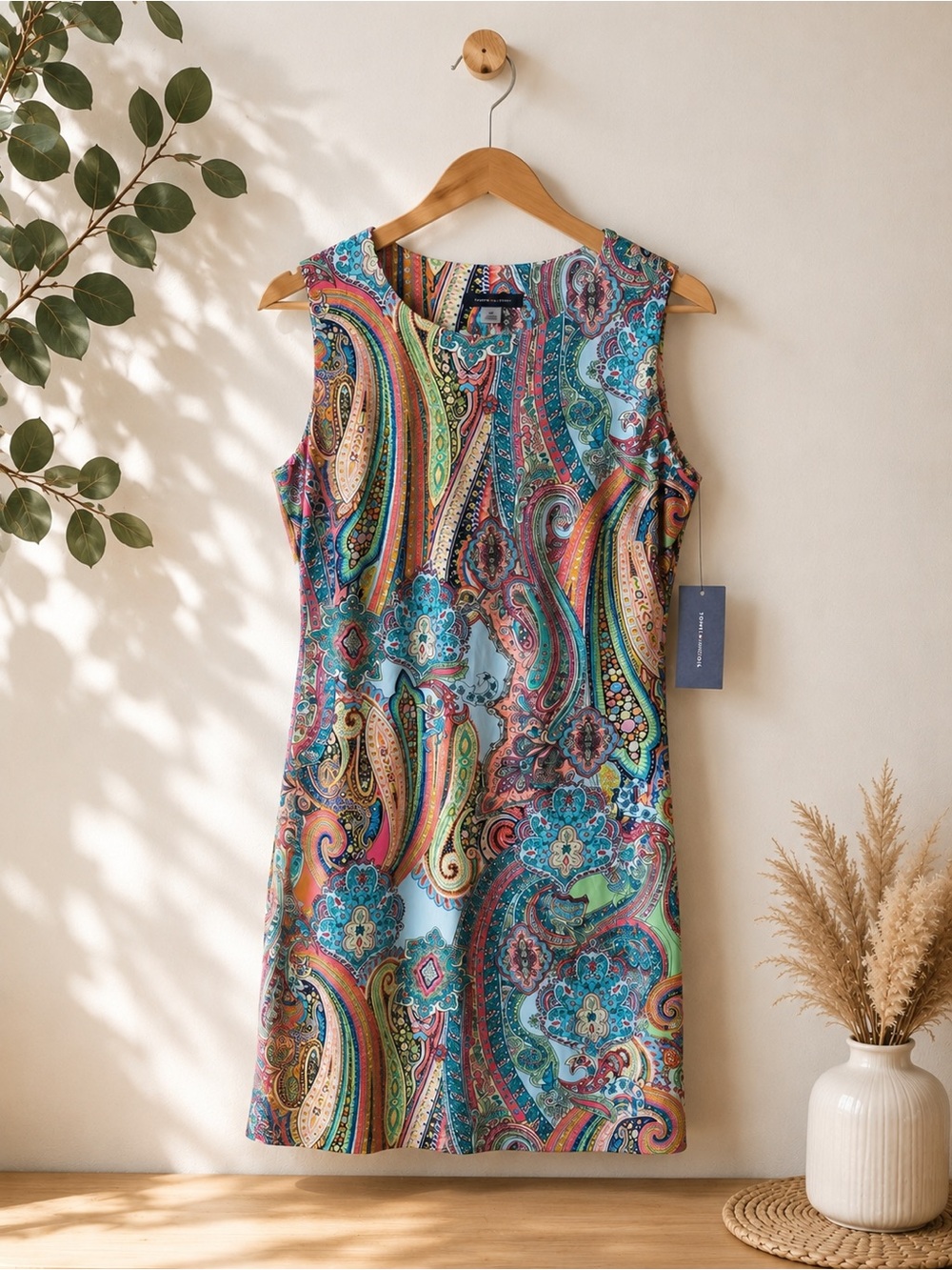 NWT Tommy Hilfiger Paisley Sheath Dress 👗
